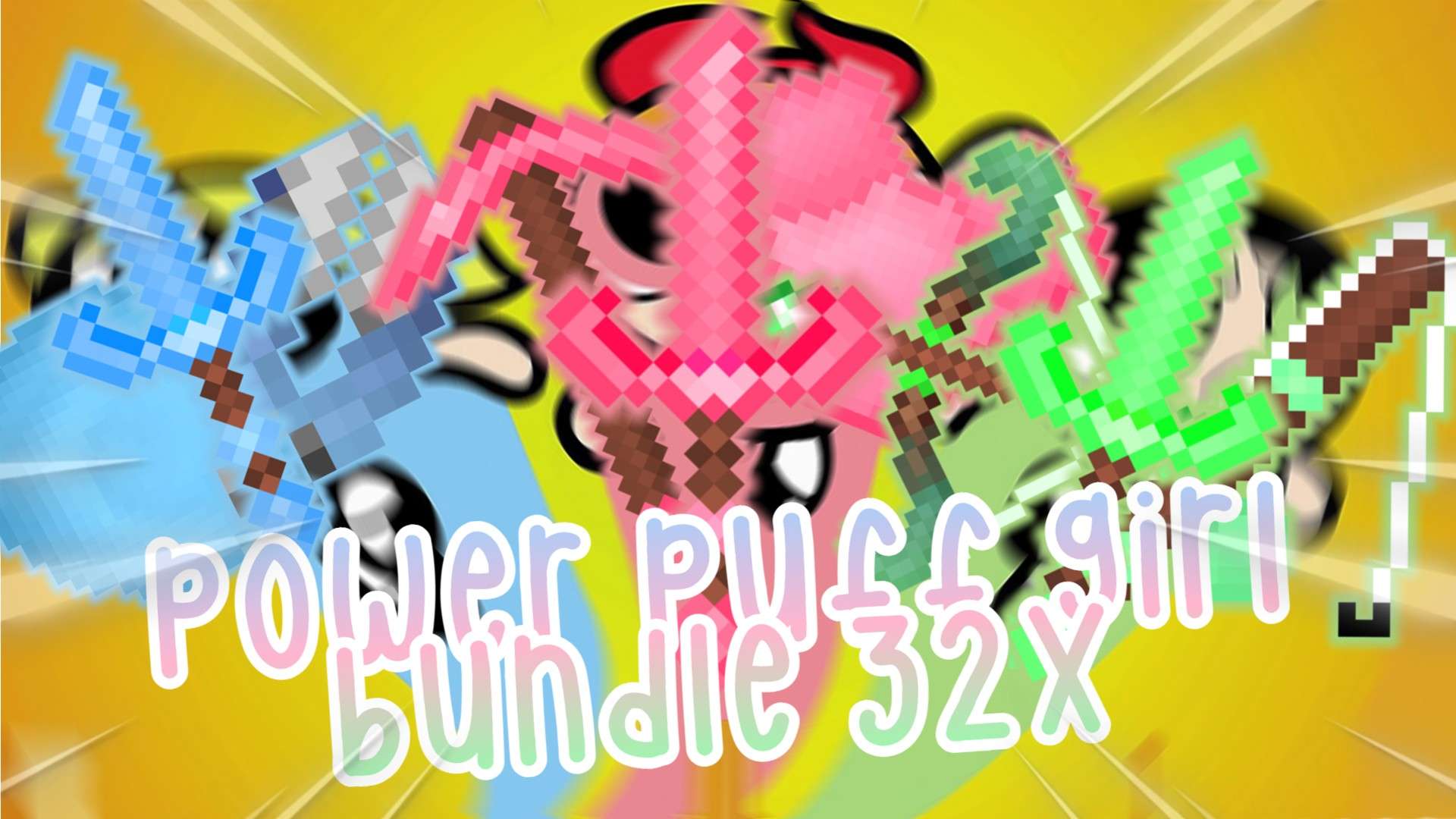Bubbles (powerpuff girls bundle) 32x by veebri on PvPRP